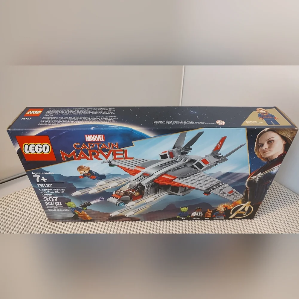 Lego 76127 Captain Marvel and the Skrull Attack Marvel Captain Marvel Avengers
